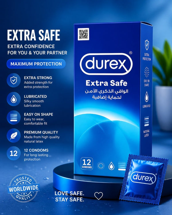 Durex Extra Safe Condoms - 12 Pack
